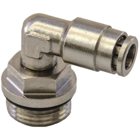 Mufa furtun aer 8 mm, filet exterior gaz 1/8 tol, PL 90°