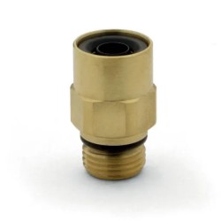 Mufa furtun aer 15 mm, filet exterior M22X1.5, PC drept