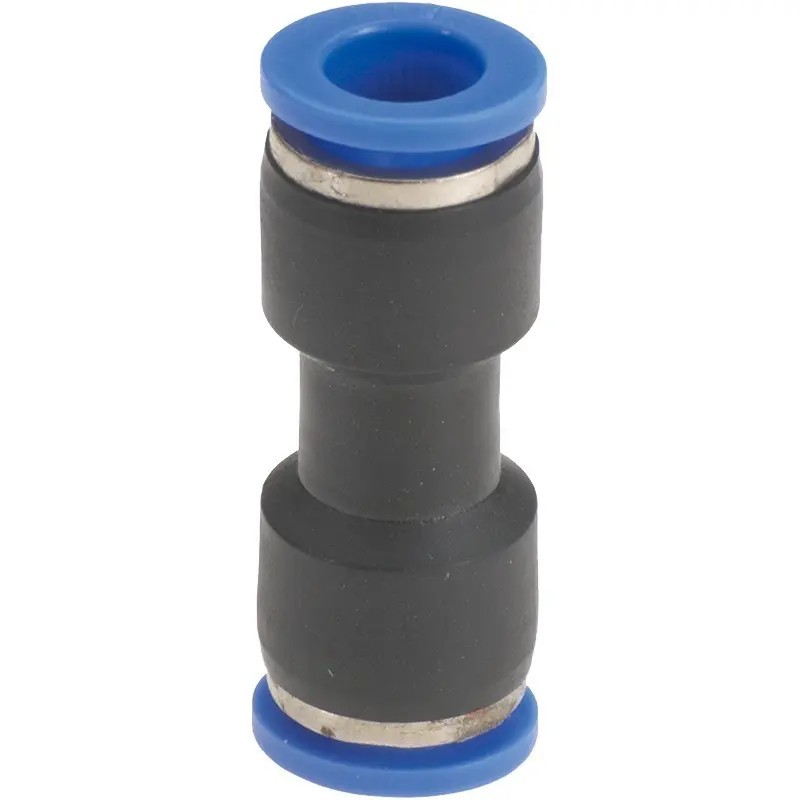 Mufa rapida furtun aer 15 mm, PUC plastic push-in