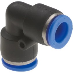 Mufa rapida furtun aer 16 mm, PUL 90° plastic