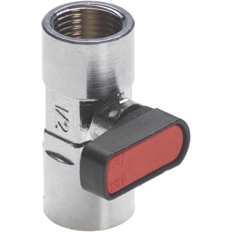 Robinet aer comprimat, 1/8 tol, 2 cai, filet interior