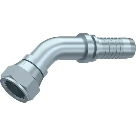 Armatura DKJ 45° DN12, 1/2 tol, filet Tata JIC 3/4 tol