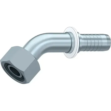 Armatura DKOL 45° DN6, 1/4 tol, filet Olandez M14x1.5 8L