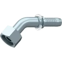 Armatura DKOS 45° DN25, 1 tol, filet Olandez M36x2 25S