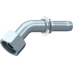 Armatura DKM 45° DN6, 1/4 tol, filet Olandez M14x1.5