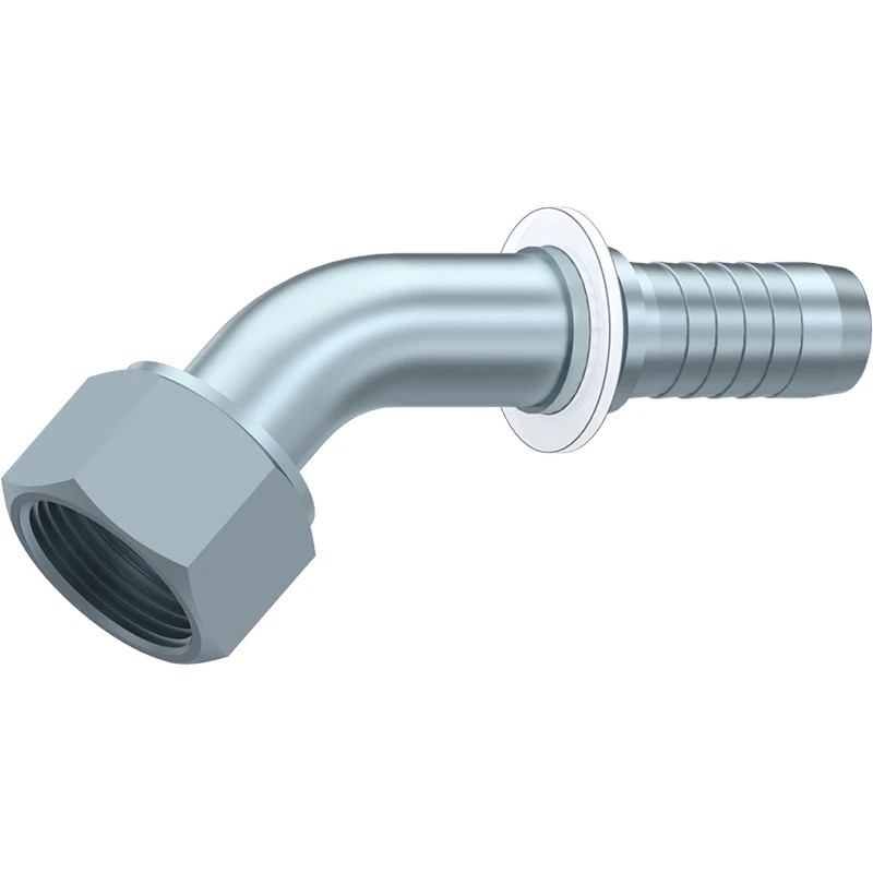 Armatura ORFS 45° DN6, 1/4 tol, filet Olandez ORFS 9/16 tol